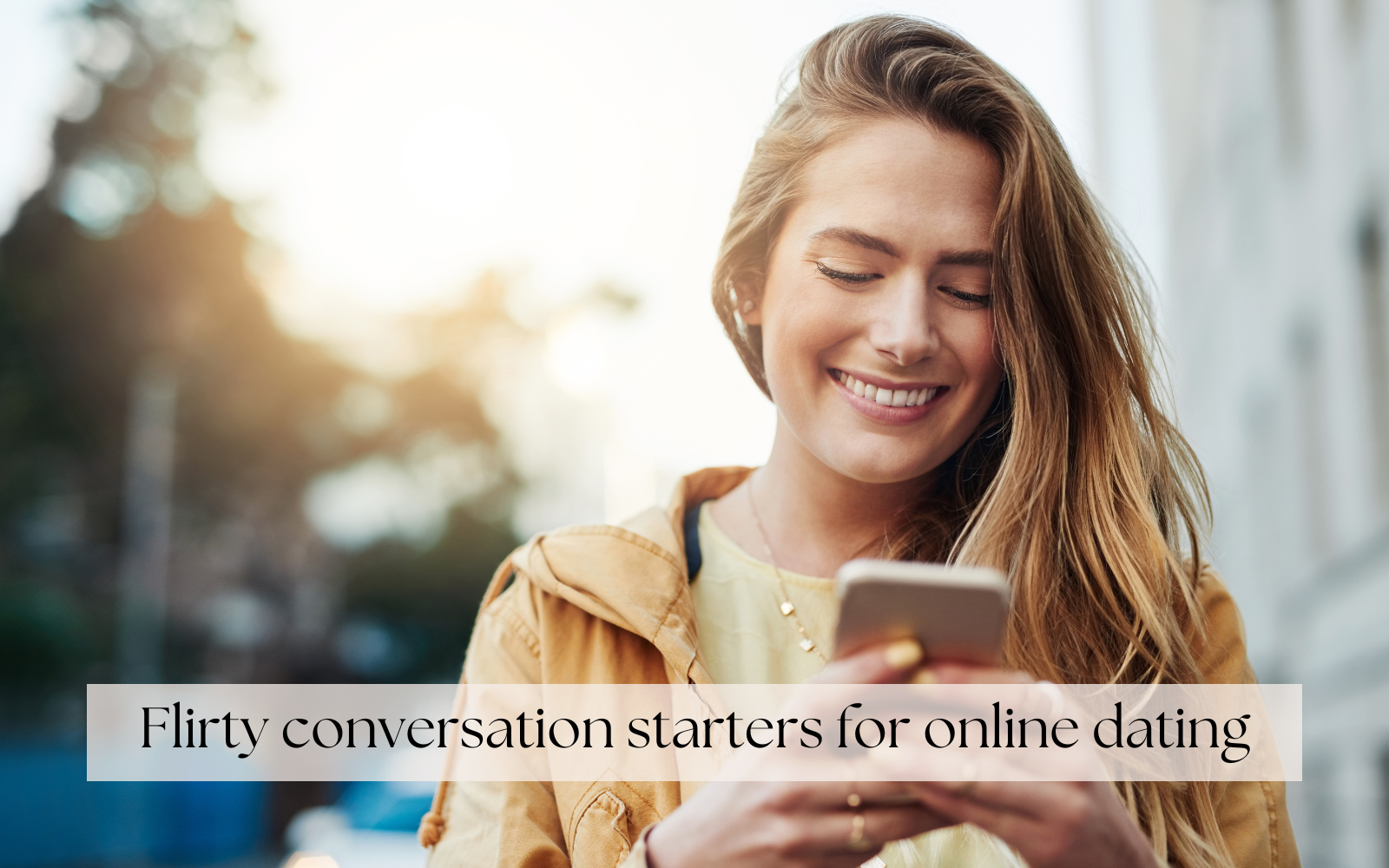 flirty conversation starters for online dating